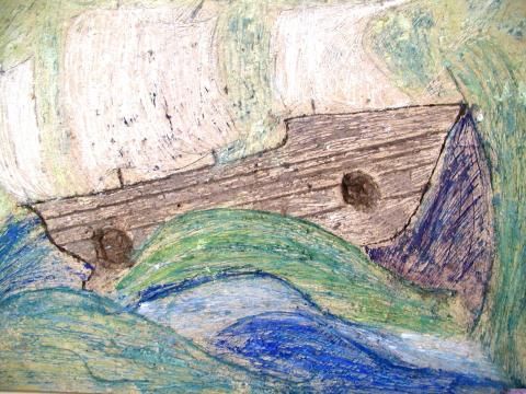 Archiv-Bild „Segelschiff auf dem Meer“