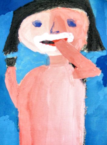 Archiv-Bild „Ich putze meine Zähne“