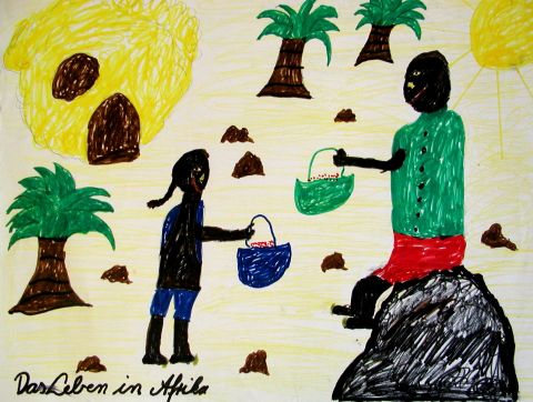 Archiv-Bild „Kinder im fernen Land“