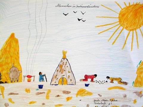 Archiv-Bild „Menschen in Indianerländern“