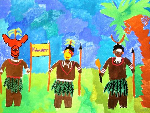 Archiv-Bild „Kinder im fernen Land“