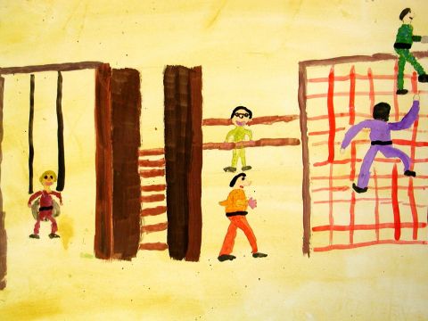 Archiv-Bild „Auf dem Spielplatz“