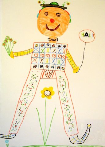 Archiv-Bild „Hallo, ich bin der Clown“