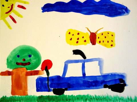 Archiv-Bild „Unser blaues Auto“