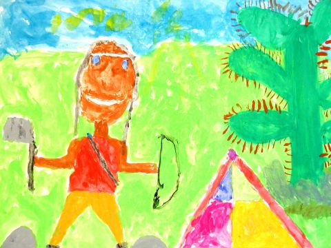 Archiv-Bild „Kind im fernen Land“