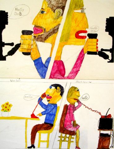 Archiv-Bild „Vorher und nachher - früher und heute“