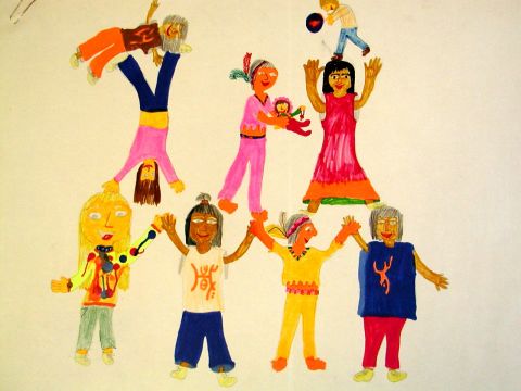 Archiv-Bild „Kinder aus fernen Ländern“