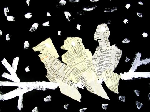 Archiv-Bild „Vögel im Winter“