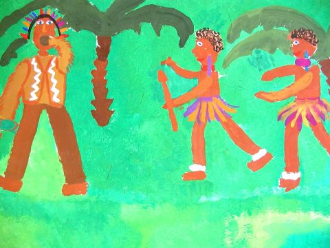 Archiv-Bild „Kinder im fernen Land“