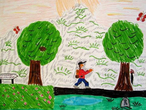 Archiv-Bild „Auf dem Schmiedefelder Naturlehrpfad“