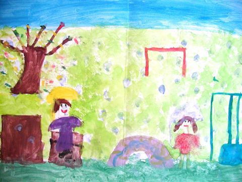 Archiv-Bild „Auf dem Spielplatz“