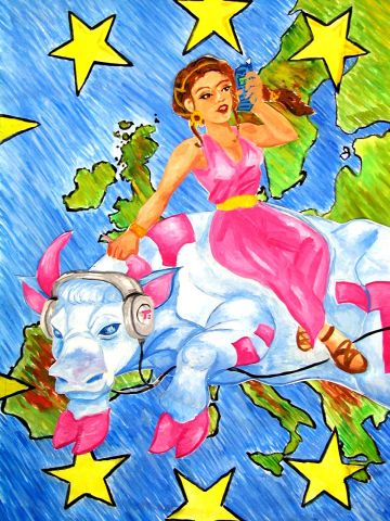 Archiv-Bild „Raub der modernen Europa durch Zeus“