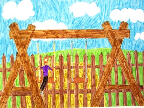 Archiv-Bild „Auf der Schaukel“