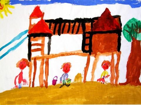 Archiv-Bild „Auf dem Spielplatz“