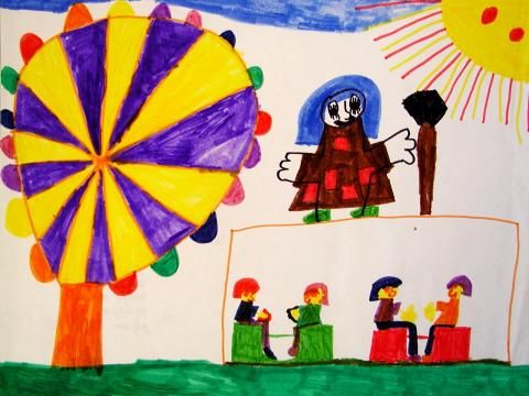 Archiv-Bild „Kinder im fernen Land“