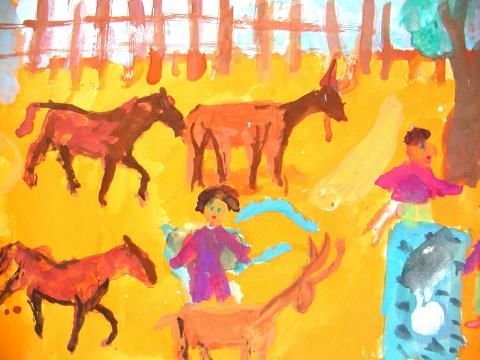 Archiv-Bild „Im Tiergehege“