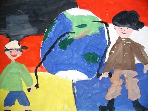 Archiv-Bild „Beim Telefonieren um die Erde“