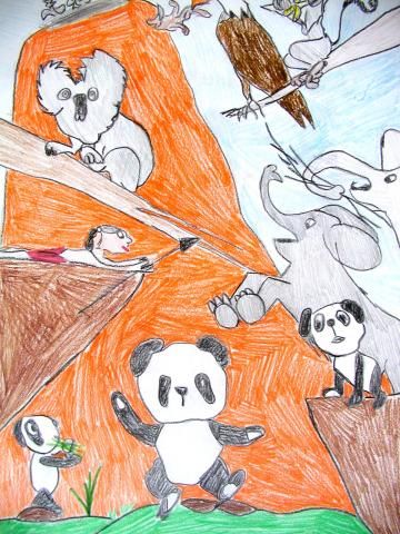 Archiv-Bild „Mensch und Tiere“