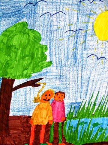 Archiv-Bild „Paar mit Telefon“