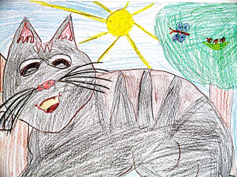 Archiv-Bild „Unsere Katze“