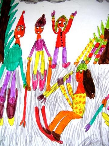 Archiv-Bild „Skifahrer“