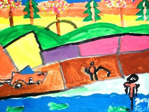 Archiv-Bild „Am Fluss“