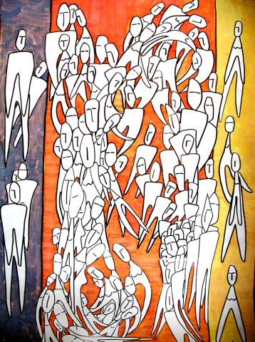 Archiv-Bild „Zug auf der Straße“