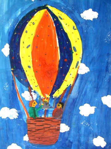 Archiv-Bild „Fahrt mit dem Heißluftballon“