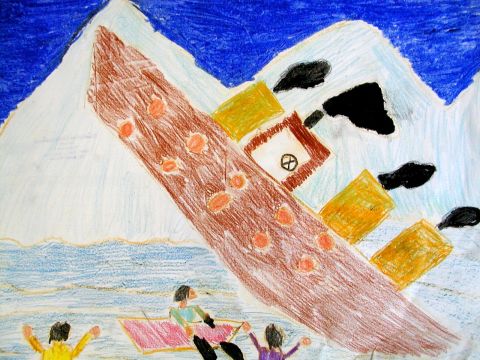 Archiv-Bild „Schiffsuntergang“