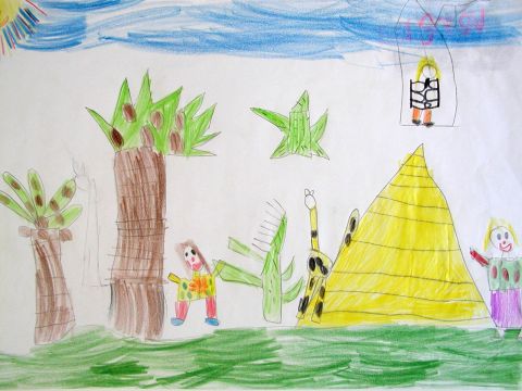 Archiv-Bild „Kinder im fernen Land“