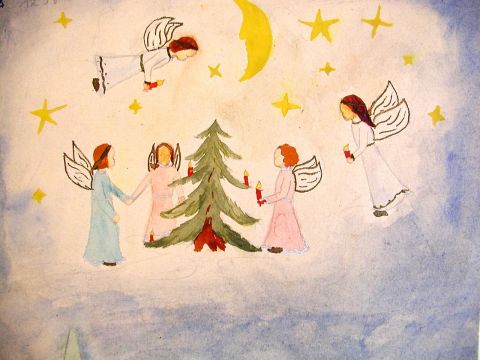 Archiv-Bild „Die Engel im Himmel“