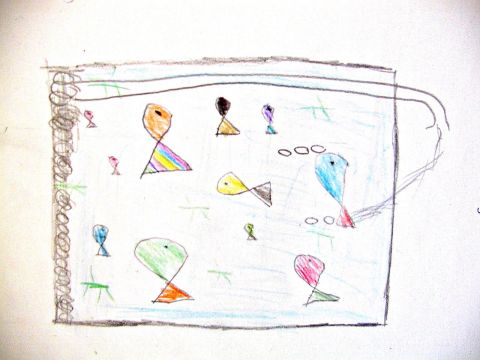 Archiv-Bild „Aquarium am Ostersonntag“