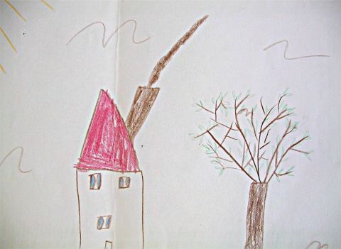 Archiv-Bild „Haus mit Sonne“