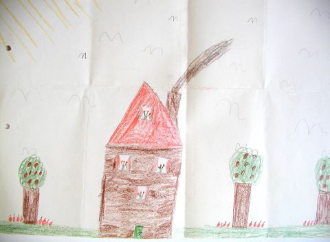 Archiv-Bild „Haus mit Apfelbäumen“