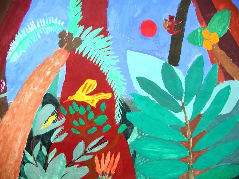 Archiv-Bild „Kolibri im Urwald“