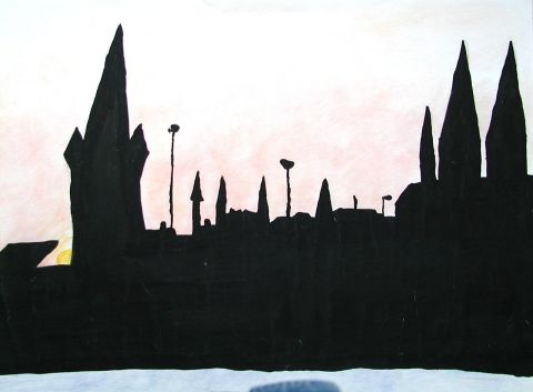 Archiv-Bild „Silhouette der Stadt“