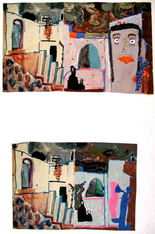 Archiv-Bild „Vor dem Haus“