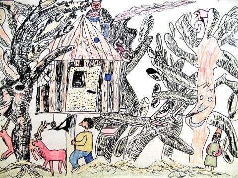 Archiv-Bild „Babajagahaus“