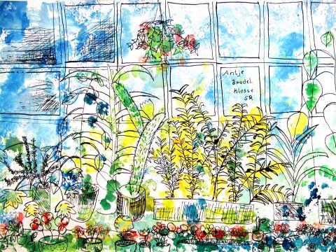 Archiv-Bild „Blumenfenster“