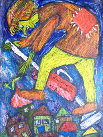 Archiv-Bild „Moderne Hexe“