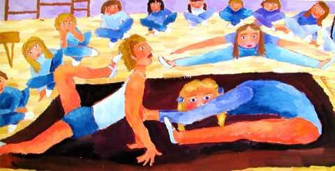 Archiv-Bild „In der Sport-Arbeitsgemeinschaft“