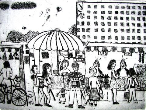 Archiv-Bild „Wochenmarkt“