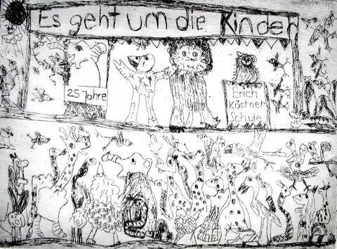 Archiv-Bild „Es geht um die Kinder, 25 Jahre Erich-Kästner-Schule“