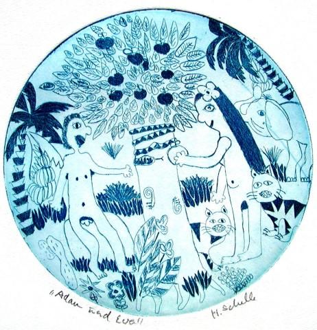 Archiv-Bild „Adam und Eva“