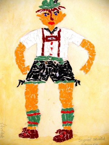 Archiv-Bild „Junge mit Lederhosen“