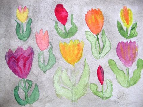 Archiv-Bild „Tulpen im Frühling“