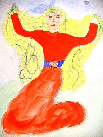 Archiv-Bild „Tanzendes Mädchen“