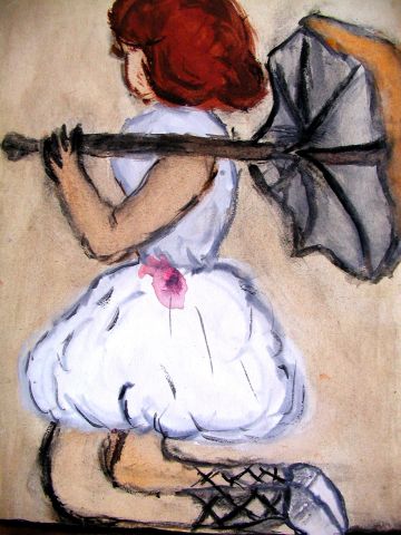 Archiv-Bild „Mädchen auf dem Hochseil“