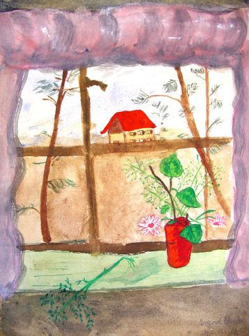 Archiv-Bild „Ein Blick aus dem Fenster“