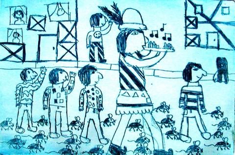 Archiv-Bild „Der Rattenfänger von Hameln“